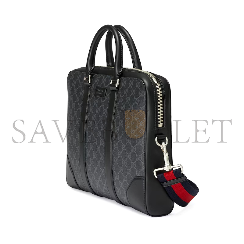 GUCCI GG BLACK BRIEFCASE 474135 (36*28*7cm)